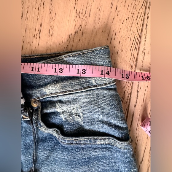 NEW Pistola Devin High Rise mom Jean Short Cutoff in Bluegrass - Picture 6 of 10